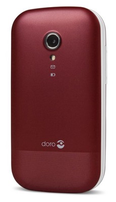 Doro 2404 rouge - téléphone senior à clapet DORO Pas Cher 