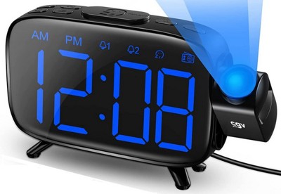 Radio réveil CR Aruna avec simulateur d'aube - 13027 - Blanc CGV